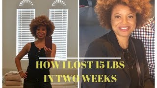 How I Lost 15 Pounds In 2 Weeks  Fasting Lifestyle [upl. by Levine]