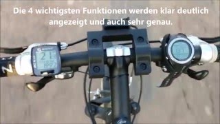 Sigma Radcomputer Bc 512 SIGMA Pulsuhr PC 2510 Review Kurz Test Fahrrad Bike [upl. by Odrarej377]