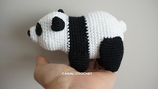 Oso Panda amigurumi tutorial [upl. by Dranyer]