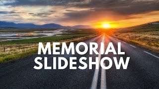 Funeral Slideshow Video  funeral service photo video slideshow [upl. by Theron]