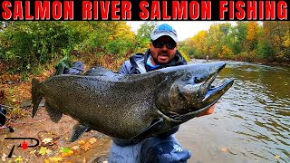 Salmon Fishing New Yorks World Famous Salmon River [upl. by Leviralc]