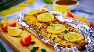 Baked Fish In Foil Recipe By SooperChef [upl. by Eitac642]