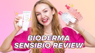 Bioderma Sensibio Product Review AcneSafe Products [upl. by Ramel]