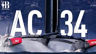 FINALS of 34th Americas Cup  RACES 16  19  Oracle Team USA v Emirates Team New Zealand  Part 4 [upl. by Lerual]