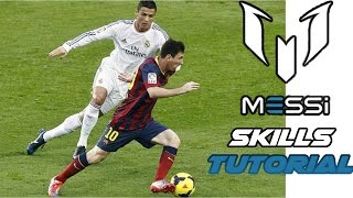 Messi Skills Tutorial [upl. by Onitsirc857]