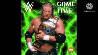 Triple H  Game Time Entrance Theme Armageddon 2000 [upl. by Lirrehs]