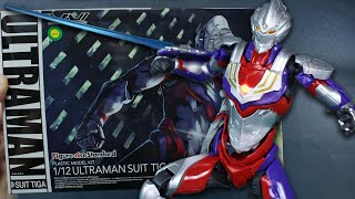 Figurerise Standard Ultraman Suit Tiga UNBOXING and Review [upl. by Nanerb881]