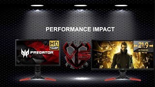 2560x1440 VS 3440x1440 Gaming Performance Impact [upl. by Tedda29]