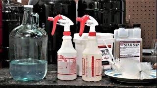 Cleaning and Sanitizing Winemaking Equipment [upl. by Eycats]