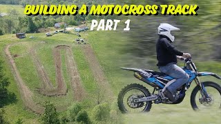 Motocross Track Build Pt 1 Starting From Scratch On 5 Acres [upl. by Witte834]