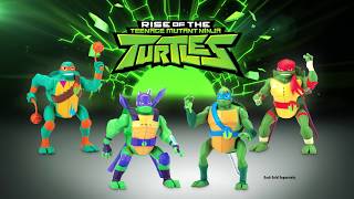 Rise of the TMNT Deluxe Action Figures 30 sec Commercial [upl. by Storer489]