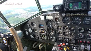 How to fly the Junkers Ju 52 Airplane  Inside the Cockpit [upl. by Kcirttap131]