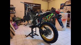 Yamaha XT 125 R restoration Part 2 [upl. by Ahsiyt]