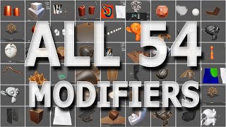 All 54 Modifiers in Blender Explained in 10 Minutes [upl. by Aeslehs802]