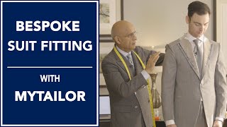 Bespoke Suit Fitting with Joe Hemrajani from MyTailor [upl. by Munsey]