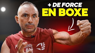 Comment INSTANTANÉMENT frapper plus fort en Boxe [upl. by Aitselec412]