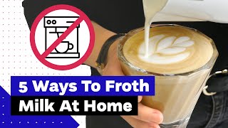 How To Froth Milk At Home Best Milk Frothers Review [upl. by Llecrad]