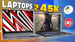 Best Laptop Under 45000 🔥 H SERIES 🔥 Top 5 Best Laptops Under 45000 in 2023 Students Coding Gaming [upl. by Dugan]