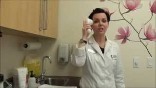 Silicone Facial Cleansing Brush Howto Video [upl. by Nagyam]