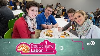 Deutsch lernen A2  Das Deutschlandlabor  Folge 01 Schule [upl. by Bultman709]