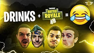 DRINKS  FORTNITE  NEVER ENDING LAUGHS Fortnite Battle Royale [upl. by Edlin22]