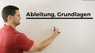 Ableitung Grundlagen quotschnellesquot Ableiten  Mathe by Daniel Jung [upl. by Ytitsahc]