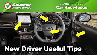 10 Useful Tips For New Drivers  Learn to drive Car Knowledge [upl. by Noswal587]