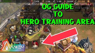 OG Guide to Hero Training Area in State of Survival [upl. by Eissed844]