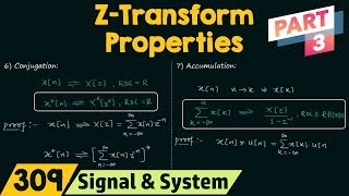 Properties of ZTransform Part 3 [upl. by Clava]