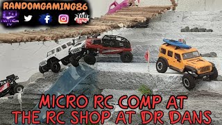 Micro RC Competition part 1 124 amp 118 Scale Crawlers at The RC Shop at Dr Dans [upl. by Dutchman527]