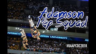 Adamson Pep Squad  UAAP Cheerdance Competition 2018 [upl. by Hayyifas700]