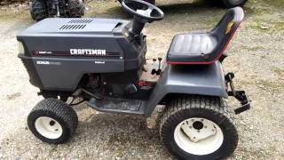 94 Craftsman II GT6000 Garden Tractor [upl. by Goggin]