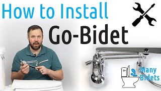 How do I install the GoBidet Attachment [upl. by Trisa524]