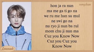 NCT U  Know Now Easy Lyrics [upl. by Einahpets]