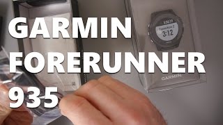 Garmin Forerunner 935  Unboxing amp First Impressions [upl. by Doll]