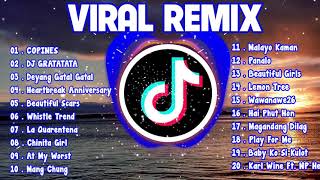 NEW TIKTOK VIRAL SONG DANCE REMIX 2021  NONSTOP 1HOUR PARTY MIX  Copines Remix [upl. by Ocirred537]