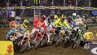 Supercross Rewind  2018 Anaheim 1  450SX Main Event [upl. by Ahsatniuq]