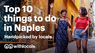 🏖️ The Top 10 things to do in Naples  WHAT to do in Naples amp WHERE to go by the locals 🍕 [upl. by Aneram]