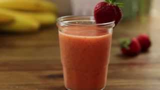 How to Make a Basic Fruit Smoothie  Smoothie Recipes  Allrecipes [upl. by Lily]