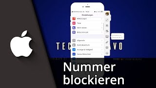 Nummer blockieren beim iPhone amp Blockierung aufheben ✅ Tutorial [upl. by Anekam]