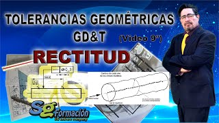 Rectitud  Tolerancias Geométricas  GDampT  Jordi Sancho Ródenas [upl. by Farika]