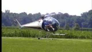 Helicopter pilot loses control on takeoff [upl. by Marline]