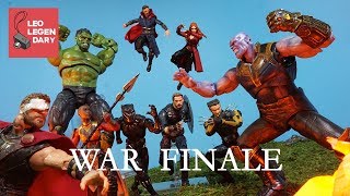 Infinity War Part 4 WAR FINALE  StopMotion Series [upl. by Hendry363]