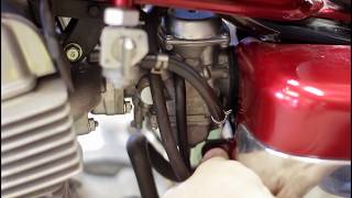 Honda Rebel 250 carburetor removal and cleaning 2007 [upl. by Etsirhc99]