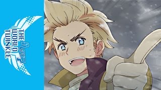 Hetalia The World Twinkle  Official Clip  DanoSwedish War [upl. by Ecitnirp]