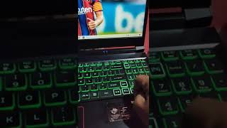 Change RGB Keyboard Lighting in Acer Nitro 5  shorts [upl. by Ikram]