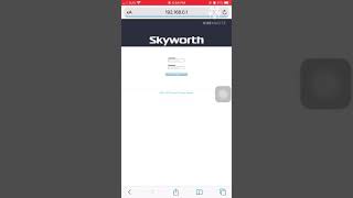 How to change WIFI Username and password SKYWORTH [upl. by Ahtaela66]