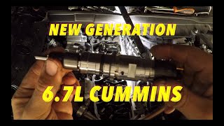 Injector Replacement On CUMMINS 67 RAM Trucks [upl. by Nonnac]