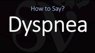 How to Pronounce Dyspnea CORRECTLY Meaning amp Pronunciation [upl. by Wennerholn]