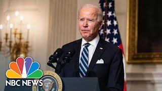 Special Report Biden Holds Press Conference  NBC News [upl. by Elag601]